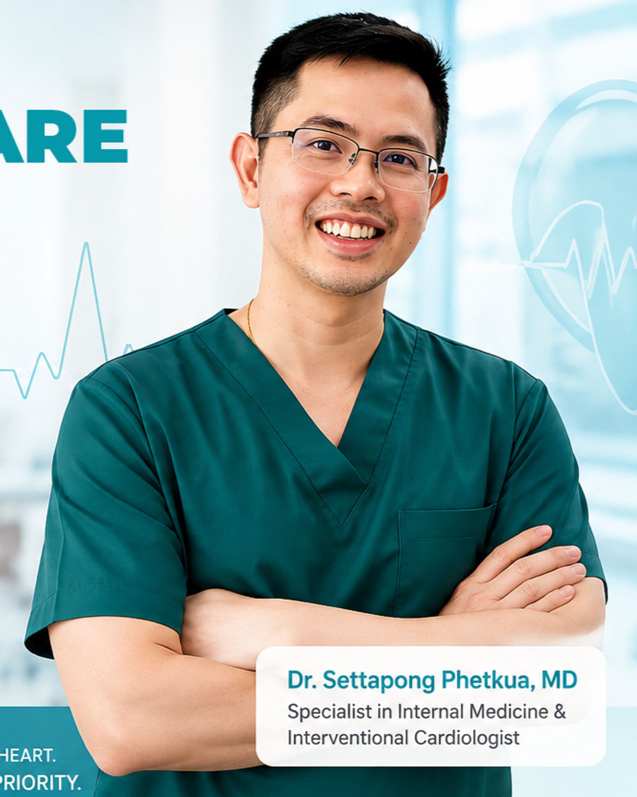 Lt. Col. Dr. Settapon Phetkua, M.D. — Senior Consultant · Interventional Cardiologist